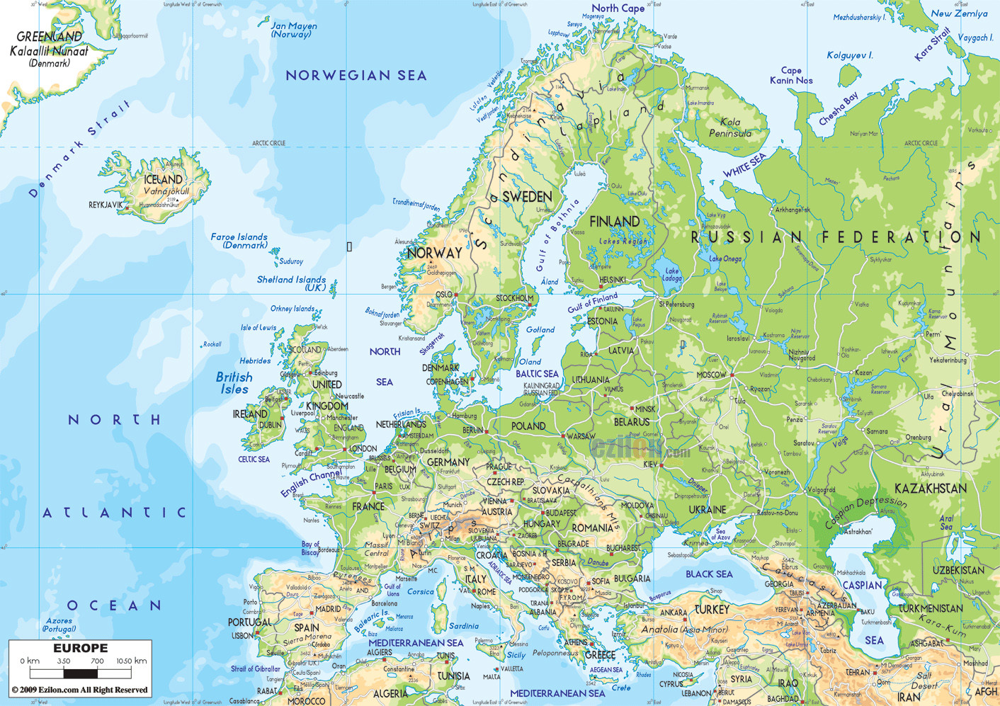 QUIZ - Rzeki Europy